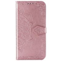 Etui de télephone portefeuille Mandala Apple iPhone 11 Pro - Rose
