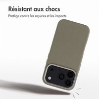 Accezz Coque arrière Mesh avec MagSafe Apple iPhone 17 Pro - Gris foncé