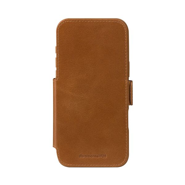 dbramante1928 Étui de télephone portefeuille Copenhagen Apple iPhone 17 Pro Max - Tan