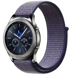 imoshion Bracelet en nylon Samsung Galaxy Watch 3 (45 mm) / Watch (46 mm) / Gear S3 Frontier / Gear S3 Classic (22 mm) - Violet