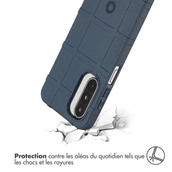 imoshion Coque Rugged Shield Samsung Galaxy A17 (5G) / (4G) - Bleu foncé