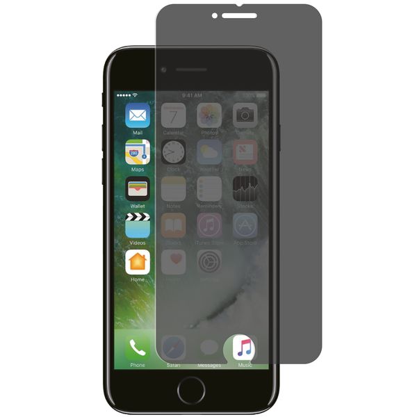 Selencia Protection d'écran en verre trempé Privacy Apple iPhone SE (2022 / 2020) / 8 / 7 / 6(s)
