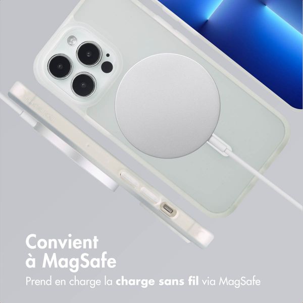 imoshion Coque Color Guard avec MagSafe Apple iPhone 13 Pro - Blanc