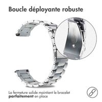 imoshion Bracelet en acier Samsung Galaxy Watch 7 40/44 mm - Argent