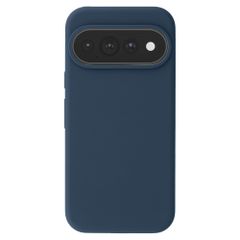 Accezz Coque Liquid Silicone avec MagSafe Google Pixel 11 / 11 Pro / 10 / 10 Pro - Bleu foncé