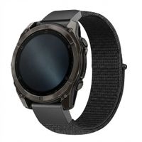 imoshion Bracelet QuickFit® en nylon  - Connexion Garmin 22 mm - Taille L/XL - Noir