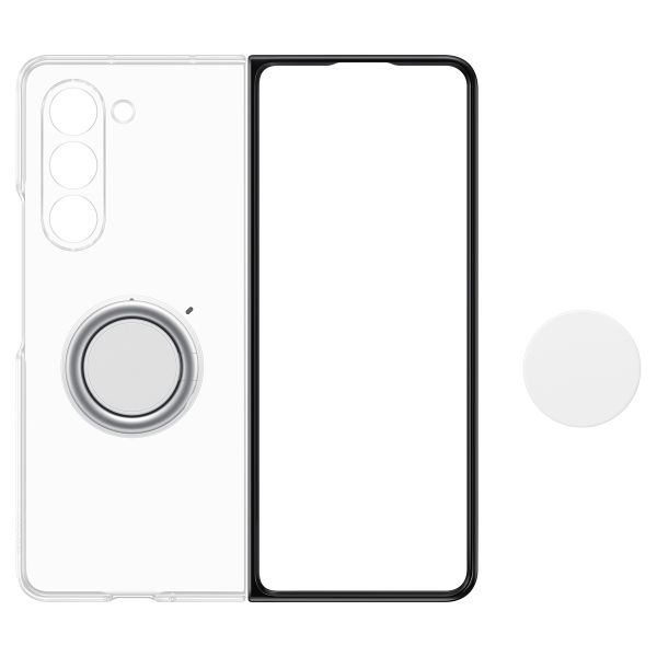 Samsung Coque originale Clear Gadget Samsung Galaxy Z Fold 5 - Transparent
