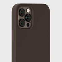 Holdit Coque Silicone Apple iPhone 12 (Pro) - Chocolate