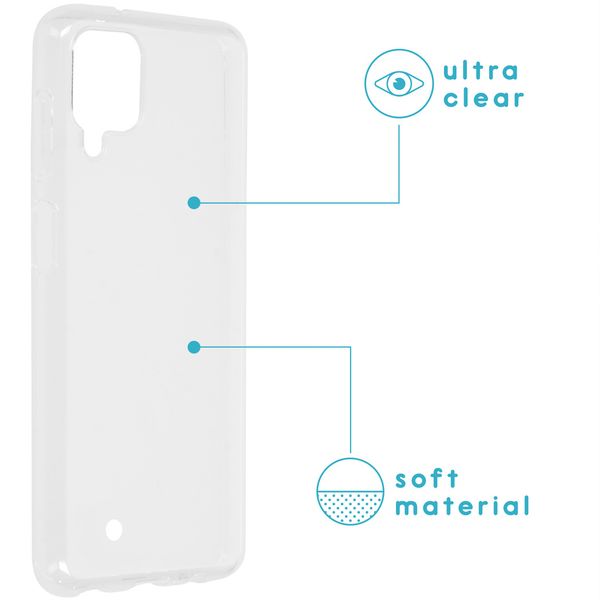 imoshion Softcase Back Cover Samsung Galaxy A12 - Transparent