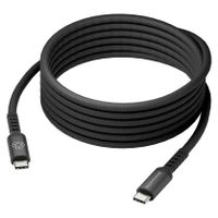 dbramante1928 Câble de recharge Re-charge USB-C vers USB-C 100 W - 3 mètres - Noir