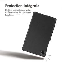 imoshion Coque tablette Trifold Samsung Galaxy Tab A11 / A9 8.7 pouces - Noir