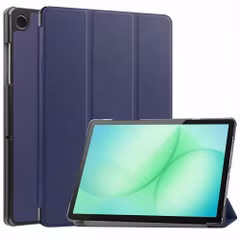 imoshion Coque tablette Trifold Samsung Galaxy Tab A11 Plus - Bleu foncé