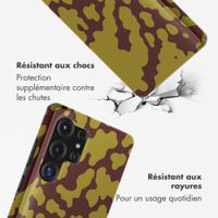 Selencia Coque arrière Vivid Samsung Galaxy S25 Ultra - Moo'd Olive Dust