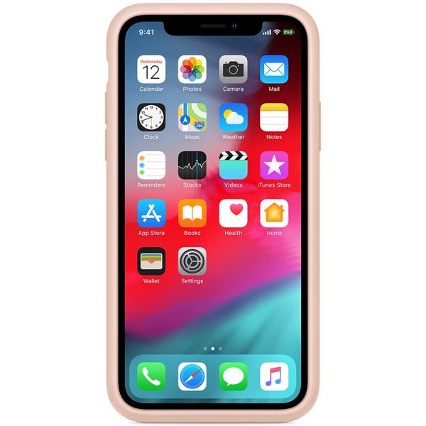 Apple Coque Smart Battery Apple iPhone Xs / X - Pink Sand