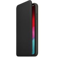 Apple Étui de télephone portefeuille Leather Folio Apple iPhone Xs Max - Noir