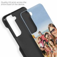 Concevez votre propre coque rigide Samsung Galaxy S21 FE - Noir