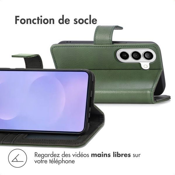 imoshion Étui de télephone portefeuille de luxe Samsung Galaxy S26 Plus - Vert