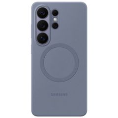 Samsung Coque arrière magnétique en silicone Samsung Galaxy S26 Ultra - Blue Violet