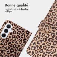 imoshion Étui de télephone portefeuille Design Samsung Galaxy A56 - Leopard Mood