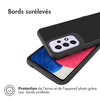imoshion Rugged Hybrid Carbon Case Samsung Galaxy A33 - Noir