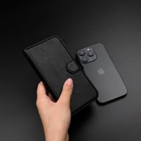 Selencia Étui portefeuille amovible Olyn avec MagSafe Apple iPhone 17e / 16e - Noir