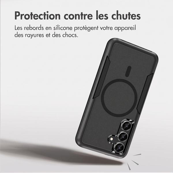 imoshion Coque arrière avec MagSafe Samsung Galaxy S25 FE - Noir