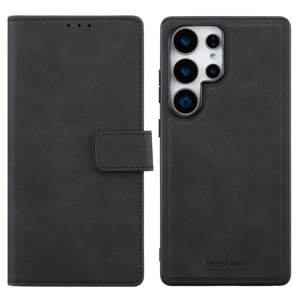imoshion Etui de télephone luxe 2-en-1 amovible Samsung Galaxy S25 Ultra - Noir