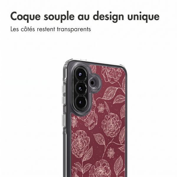imoshion Coque Design Samsung Galaxy A57 (5G) - Deep Rose