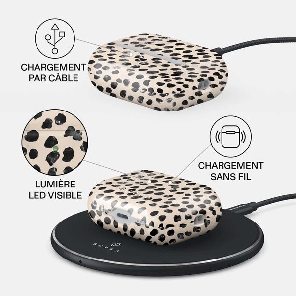 Burga Coque rigide Apple AirPods Pro 3 - Almond Latte