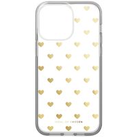 iDeal of Sweden Coque Clear MagSafe Apple iPhone 14 Pro Max - Golden Hearts