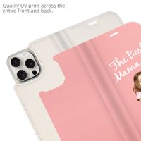 Concevez votre propre housse portefeuille Apple iPhone 15 - Blanc