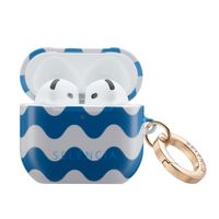 Selencia Coque Vivid  Apple Airpods 4 - Wave Vibes Classic Blue