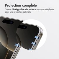 Accezz Protecteur d'écran en verre trempé + Applicateur Apple iPhone 16 Pro