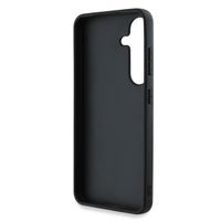 Guess Coque 4G Metal Logo Saffiano Samsung Galaxy S25 - Beige
