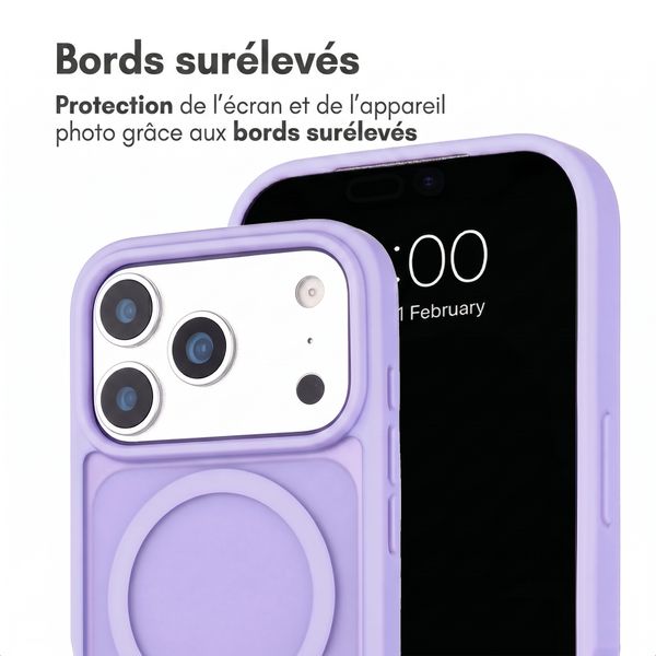 imoshion Coque Color Guard avec MagSafe Apple iPhone 18 Pro Max / 17 Pro Max - Lilas