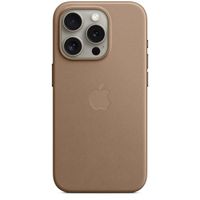 Apple Coque FineWoven MagSafe Apple iPhone 15 Pro - Taupe