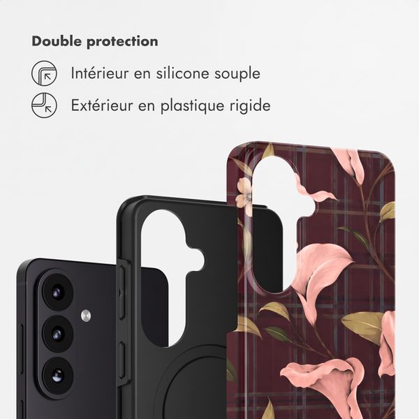 Selencia Coque arrière Vivid avec MagSafe Samsung Galaxy S26 FE - Autumn Muse