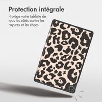 imoshion Coque tablette Design Trifold Lenovo Tab (2025) - Leopard