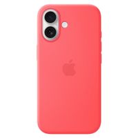 Apple Coque en silicone avec MagSafe Apple iPhone 17 - Bright Guava