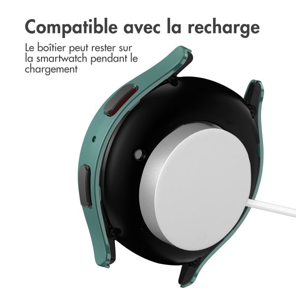 imoshion Coque rigide à couverture complète Samsung Galaxy Watch 6 - 44 mm - Vert foncé