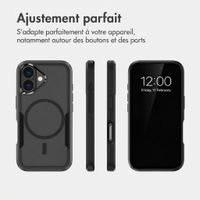 imoshion Coque arrière avec MagSafe Apple iPhone 16 - Noir