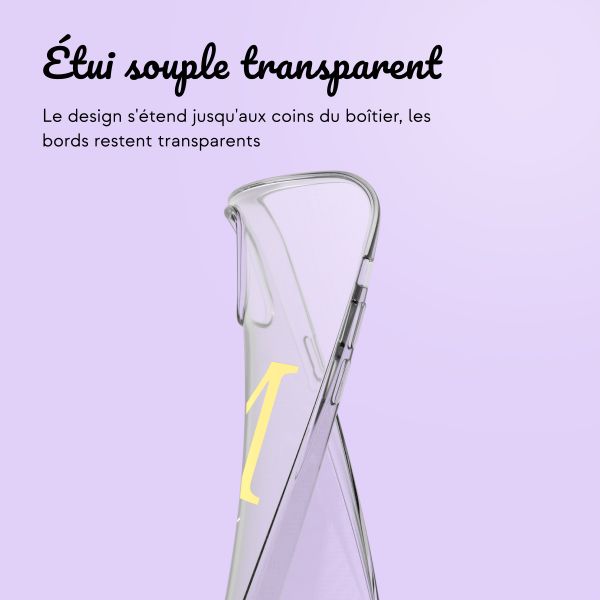 Coque avec votre propre photo et/ou texte Apple iPhone 12 (Pro) - Letter
