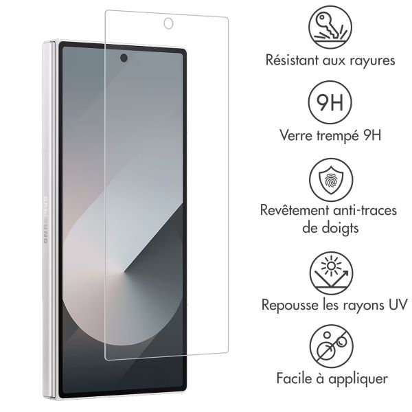 Accezz Protection d'écran en verre trempé Samsung Galaxy Z Fold 7