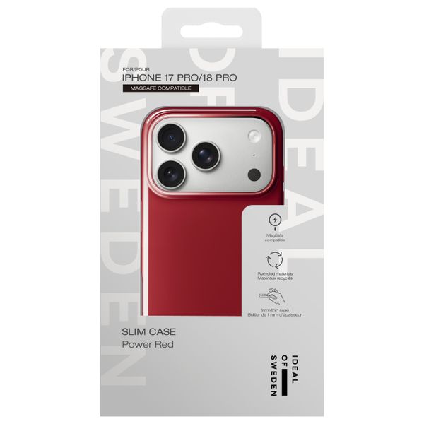 iDeal of Sweden Coque MagSafe fine Apple iPhone 18 Pro / 17 Pro - Power Red