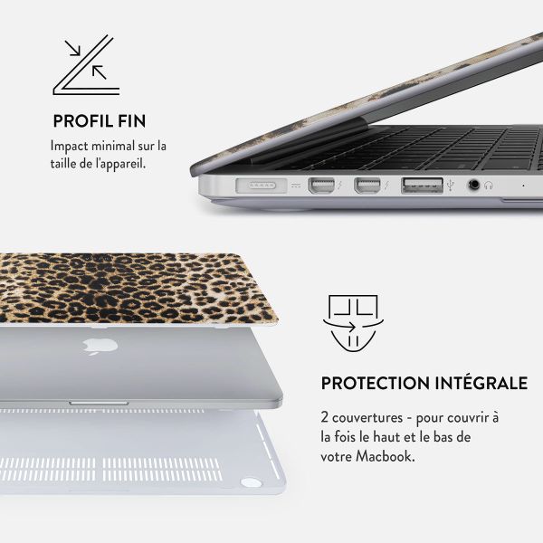 Burga Coque Rigide Apple MacBook Air 13 pouces (2022 / 2024 M3 / 2025 M4 / 2026 M5) - Player
