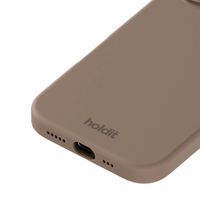 Holdit Coque Silicone Apple iPhone 16 Plus - Mocha Brown