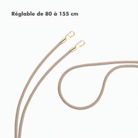 Selencia Cordon universel pour téléphone avec 2 crochets - réglable - Beige
