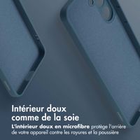 imoshion Coque Couleur avec MagSafe Samsung Galaxy S25 FE - Bleu foncé