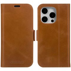 dbramante1928 Étui de télephone portefeuille Copenhagen Apple iPhone 15 Pro Max - Marron