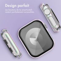 imoshion Coque rigide brillante à couverture complète Apple Watch 1 / 2 / 3 - 38 mm - Pearlescent